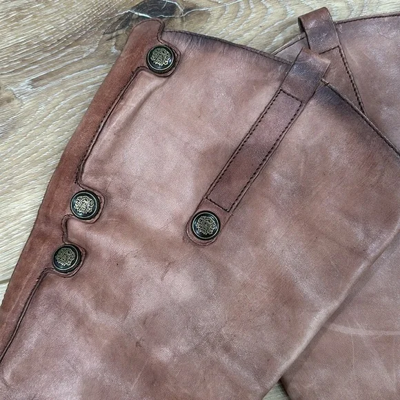 Arturo Chiang  Leather Riding Boots - Size 8 - Picture 2 of 8